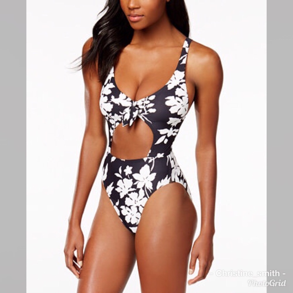 MICHAEL KORS cutout one-piece swimsuit